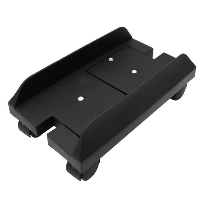 Đế kê thùng máy tính co giãn có thể di chuyển qua 4 bánh xe Rolling CPU Stand