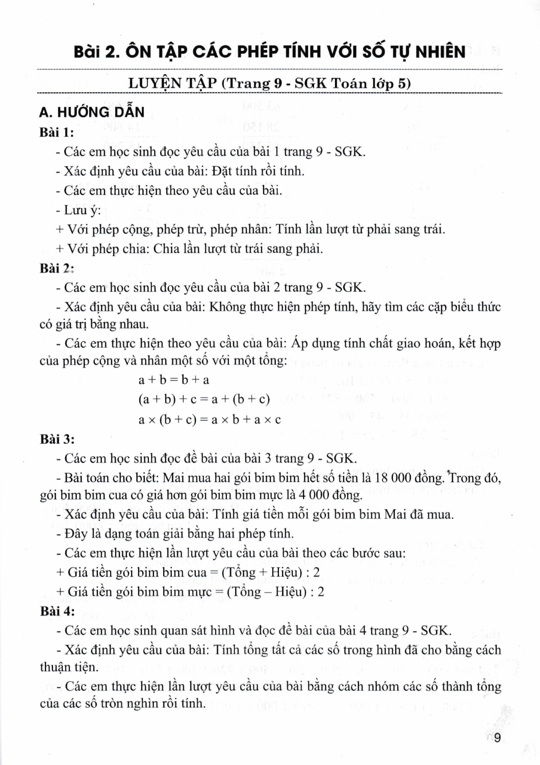 Bài Giảng Và Hướng Dẫn Học Toán Lớp 5 - Tập 1 (Dùng Kèm SGK Kết Nối Tri Thức Với Cuộc Sống) - HA