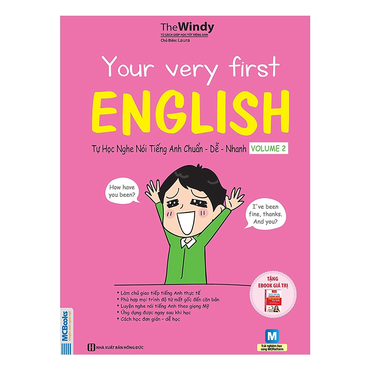 Combo 3 Quyển Your Very First English - Tự Học Nghe Nói Tiếng Anh (Học kèm App MCBooks Application)