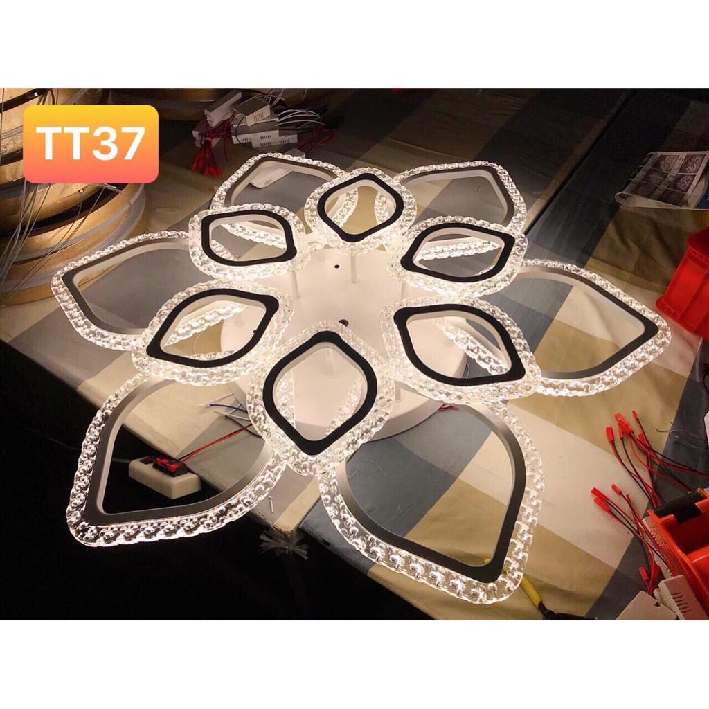 Đèn trần URIANA hiện đại tiết kiệm năng lượng 3 chế độ ánh sáng - kèm điều khiển từ xa