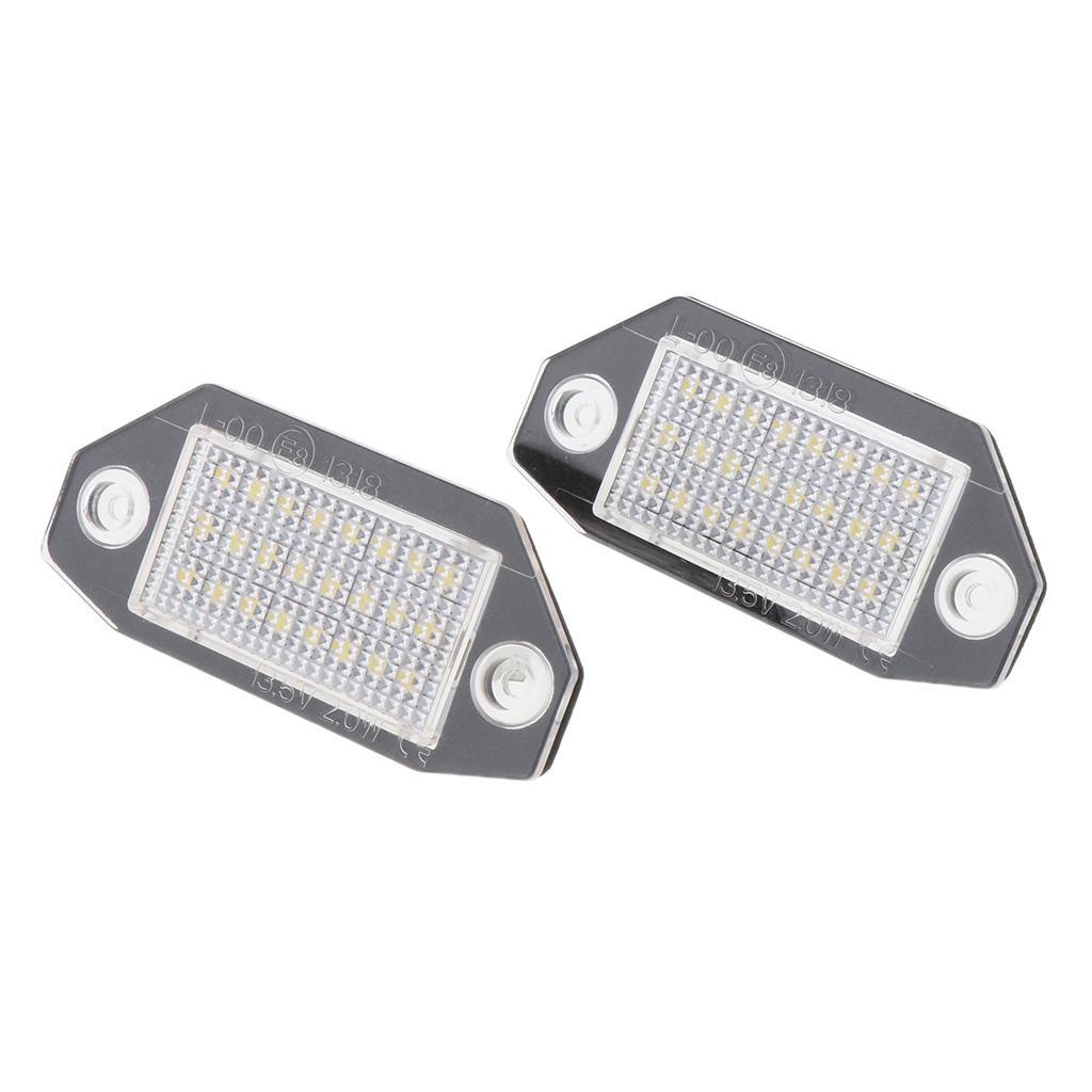 2 Pack Truck LED Tail Lamp Rear Number  Light Bulbs For
