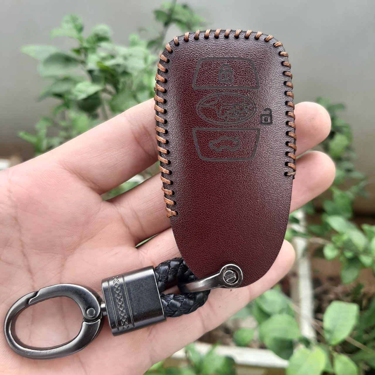 Bao da chìa khoá SUBARU ,subaru forester, wrx, xv , outback, legacy da bò thật bảo hành 2 năm