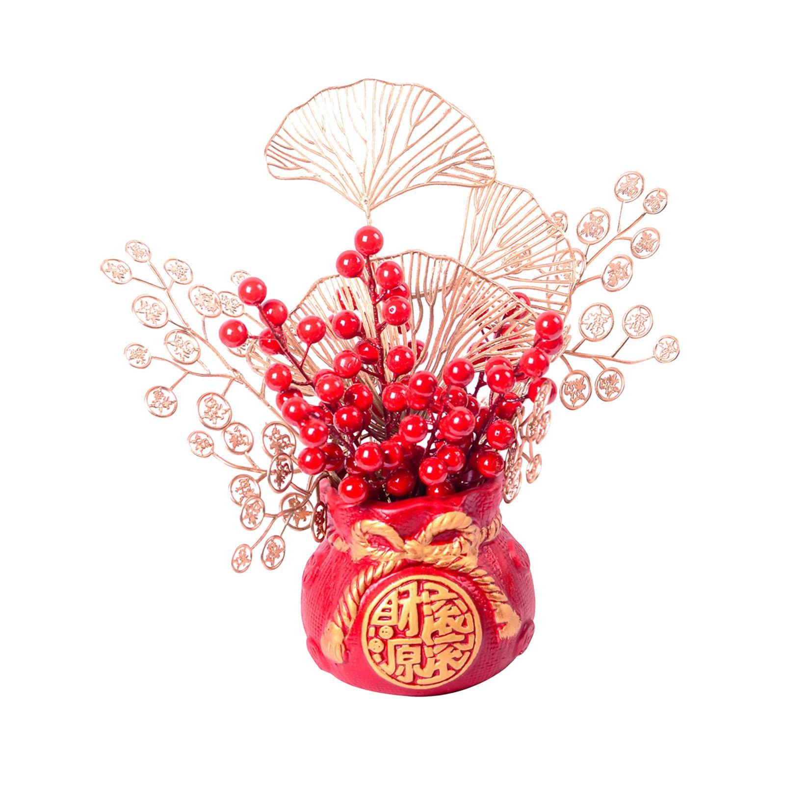 Traditional Chinese New Year Pendant Photo Prop for New Year Party Ornament