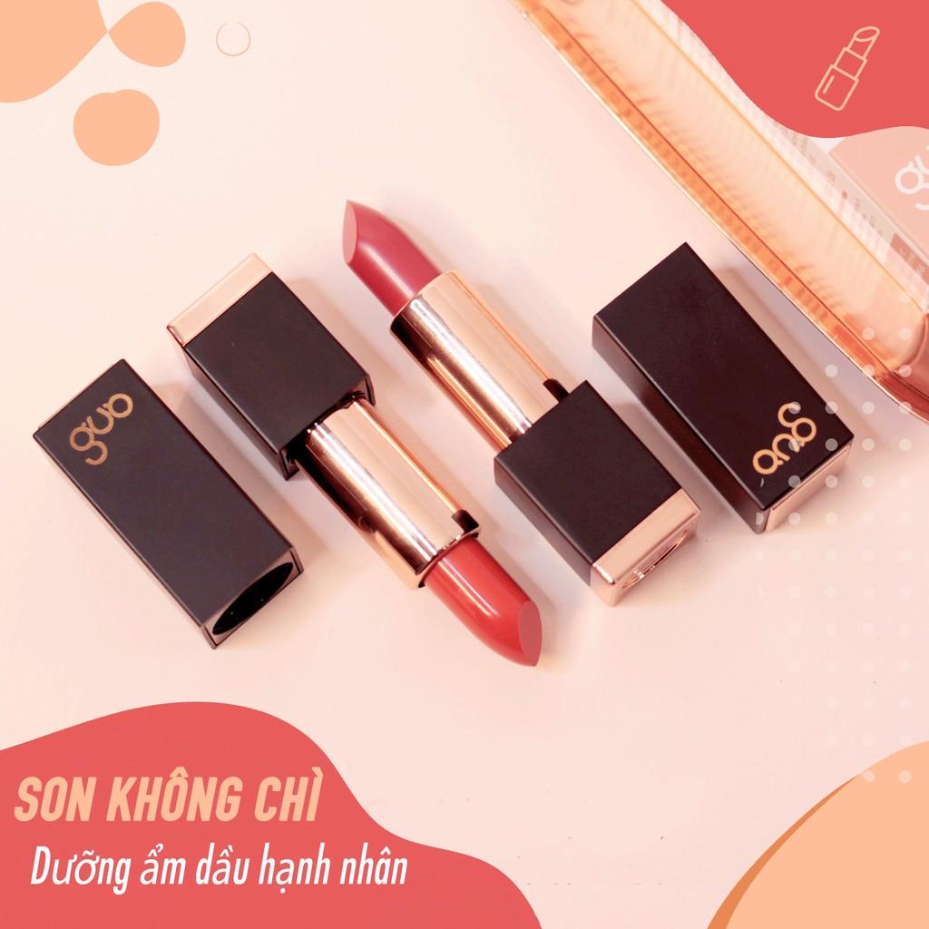 Son Lì Anh Thảo màu Hồng Đất GUO - True Matte Lipstick GUO 5gr