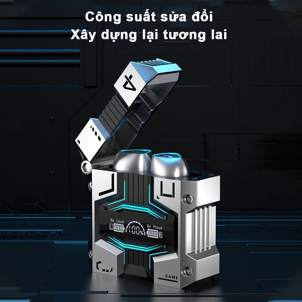 Tai nghe Bluetooth không dây GoojodoqTWS 5.3 Chống ồn Micro kép Màn hình kỹ thuật số chống nước có bảo hành