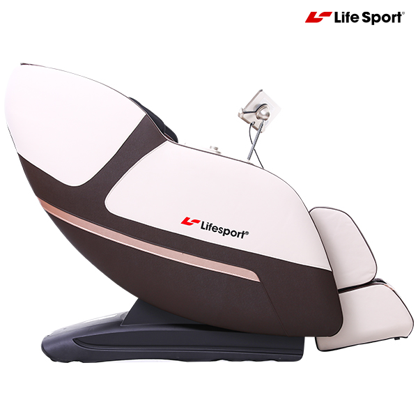 Ghế massage toàn thân Cao Cấp con lăn 4D di chuyển Lifesport LS-2800Plus, dòng ghế điều khiển bằng giọng nói, bảng điều khiển tiếng Việt, đa dạng các bài massage từng vùng riêng biệt, con lăn 4D di chuyển theo chiều dài cơ thể