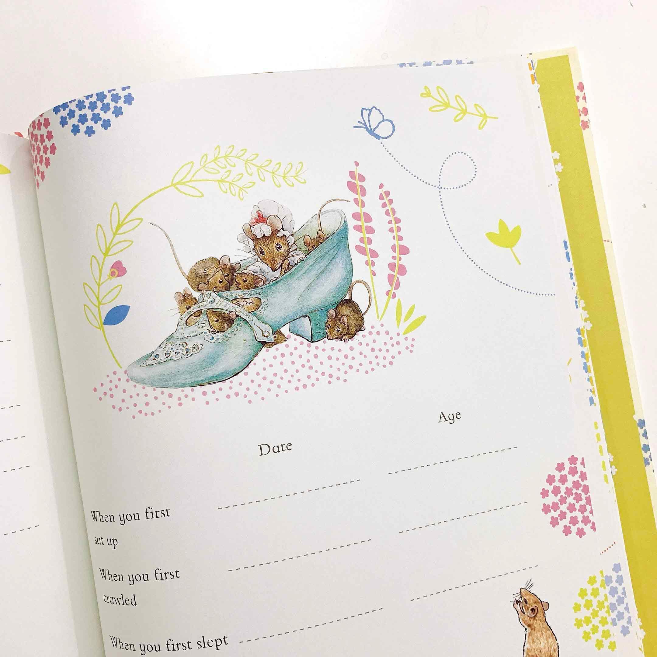 Peter Rabbit Baby Record Book