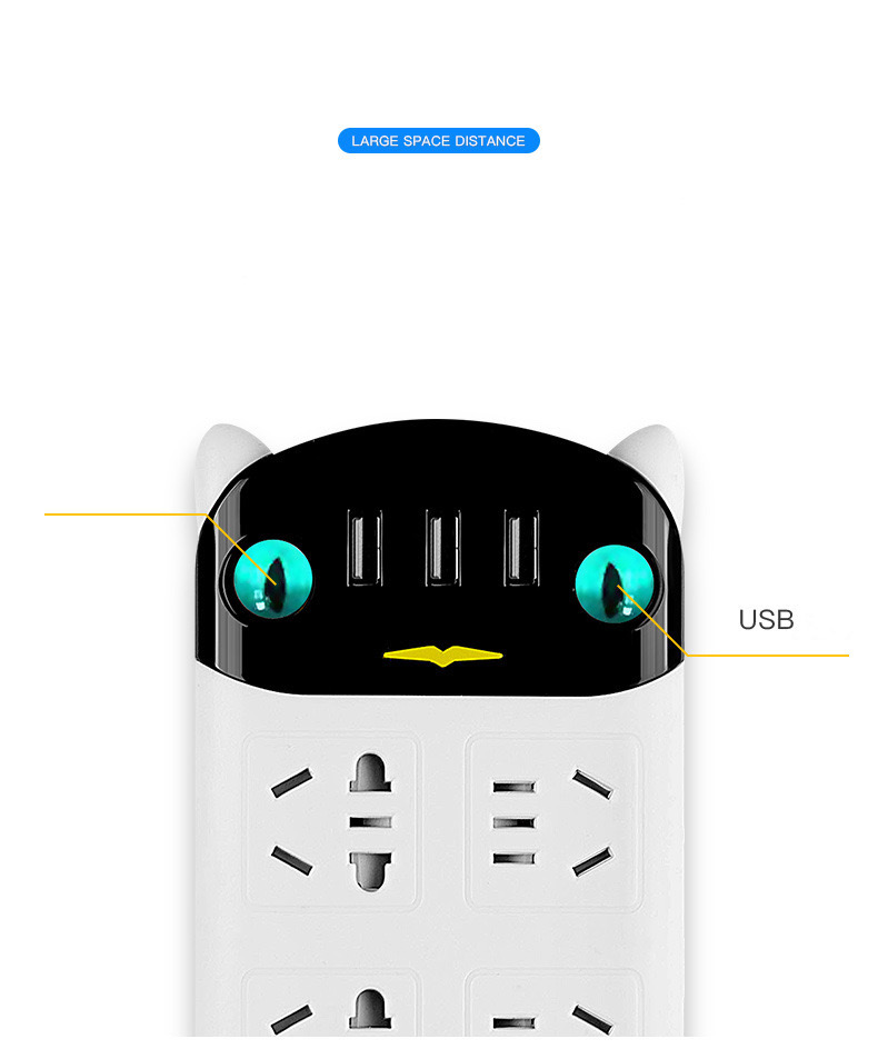 Ổ Cắm Điện Thông Minh XSmart Đa Tính Năng Chống Giật Hàng Siêu Cao Cấp,  Chống Cháy Nổ Chịu Được Công Suất Cao, Chính Hãng