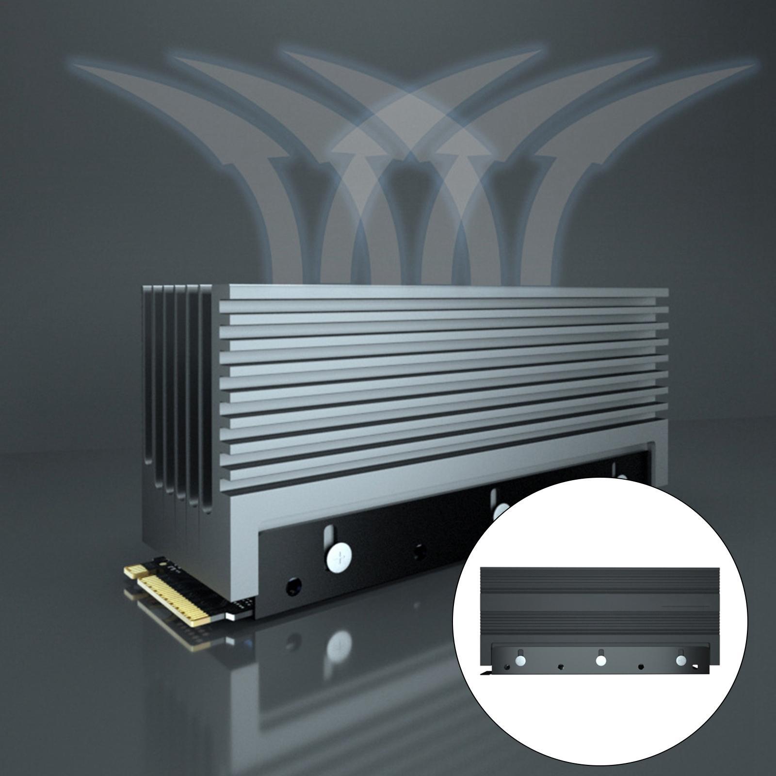 Heat Sink Heatsink, with Silicone Pad Cooling for M.2 2280 SATA for NVMe for NGFF protocol