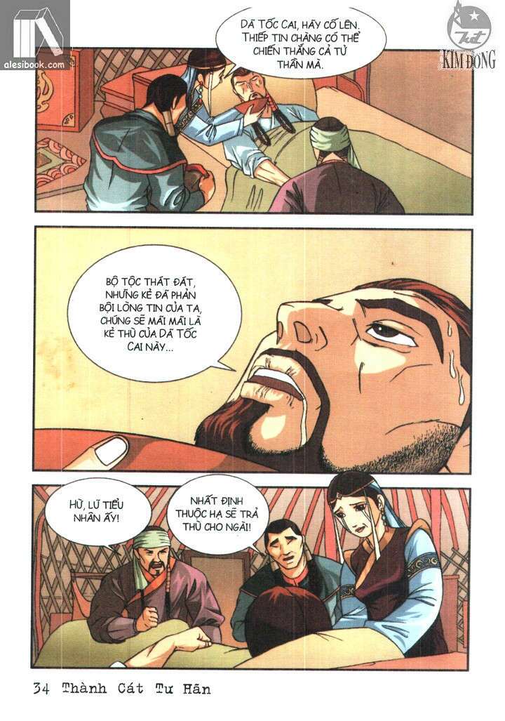 thành cát tư hãn chapter 10 12