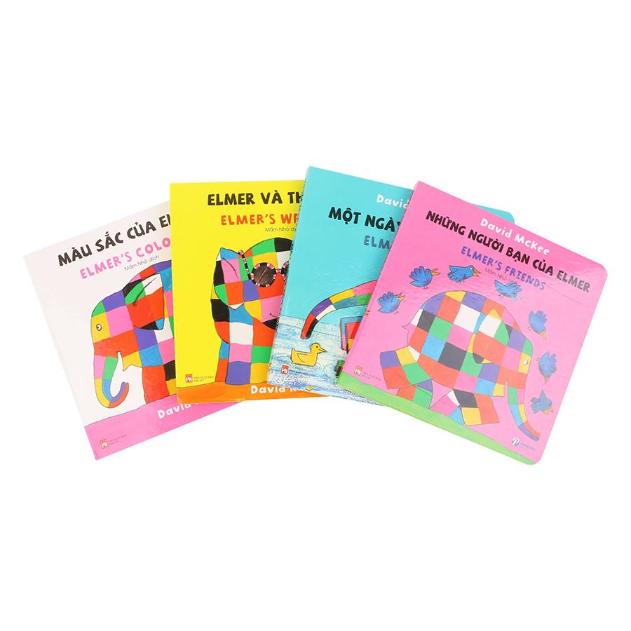 Combo Elmer’s Board Book - Song Ngữ