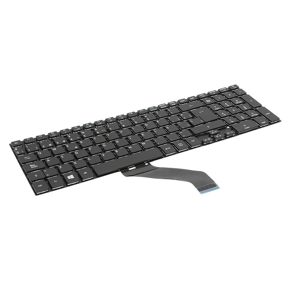 Black Plastic ES PC Laptop Keyboard For Acer Aspire 5755G E1-530 E5-551