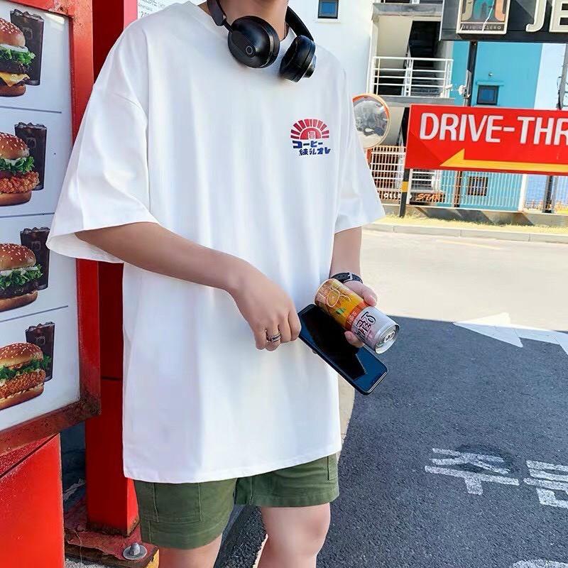 Áo Thun Tay Lỡ Unisex Freesize từ 40-70kg