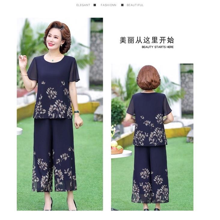 Sét bộ đồ trung niên dự tiệc sang trọng-bộ mặc nhà trung niên cao cấp cho bà cho mẹ