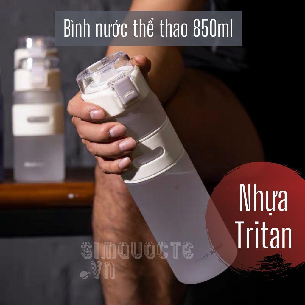 Bình Nước Thể Thao Nhựa TRITAN 850ml DILLER