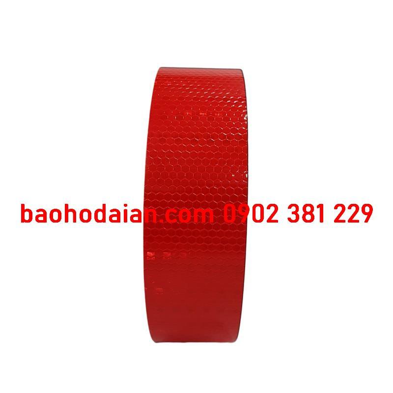 Cuộn băng keo dán phản quang nhiều mẫu - hình thật