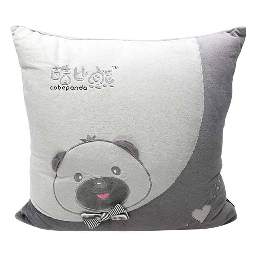 Tựa Lưng Kiểu B02 FOCUS Cobe Panda K-B02B Màu Xám