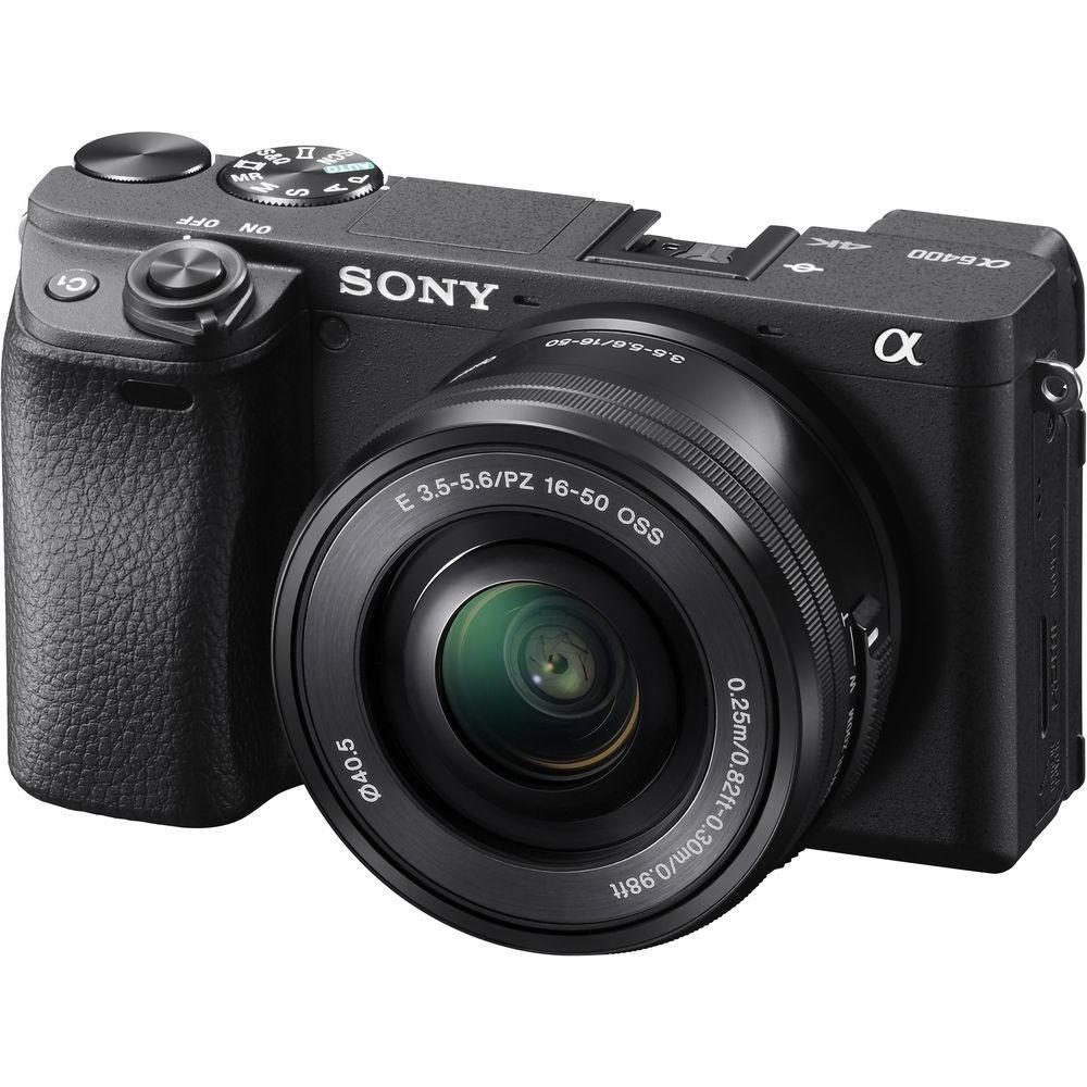 Máy ảnh Sony A6400 + E 15mm f/1.4 G (Hàng Chính Hãng