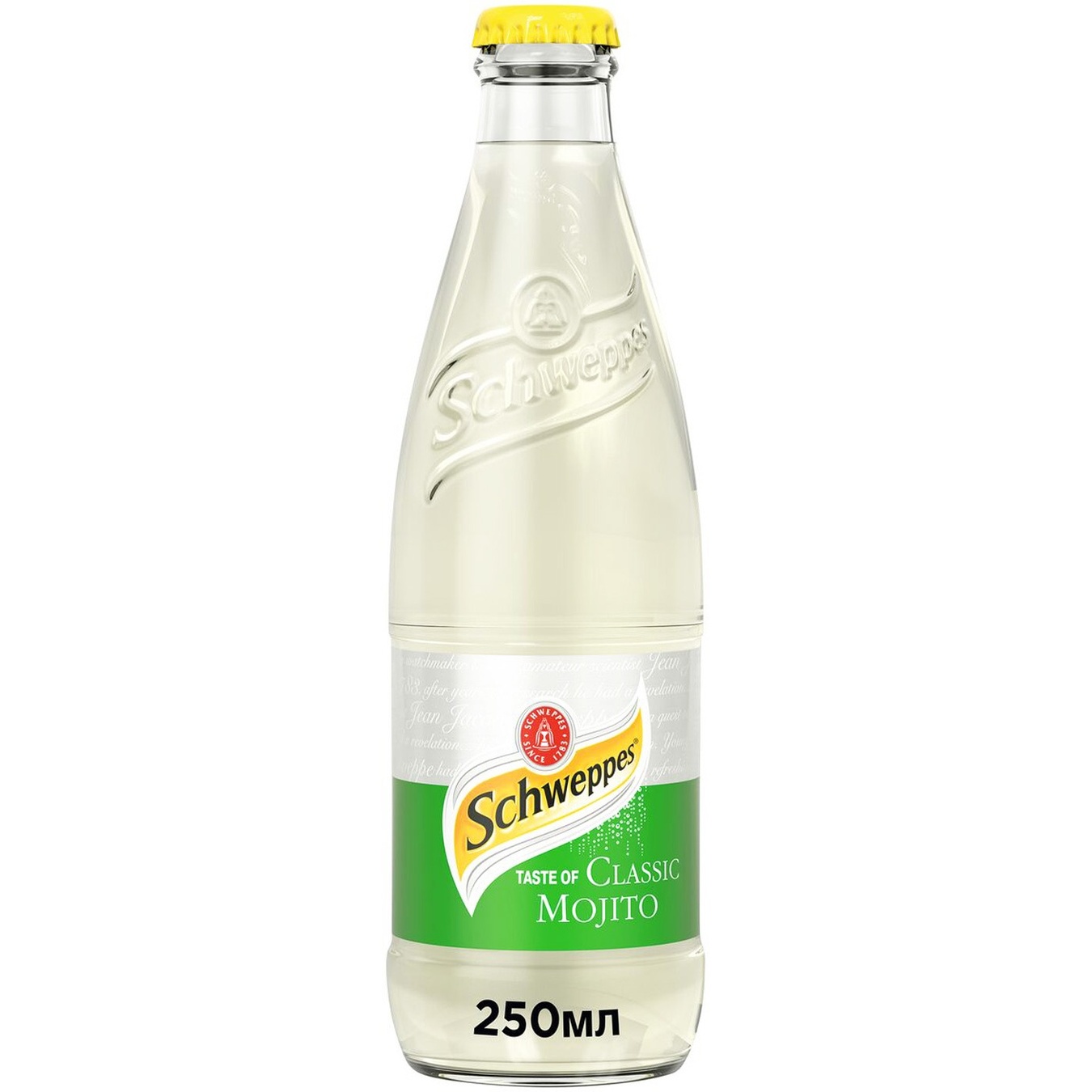 Schweppes Taste of Classic Mojito 250ml - Nước ngọt có ga vị cocktail cổ điển SCHWEPPES 250ml