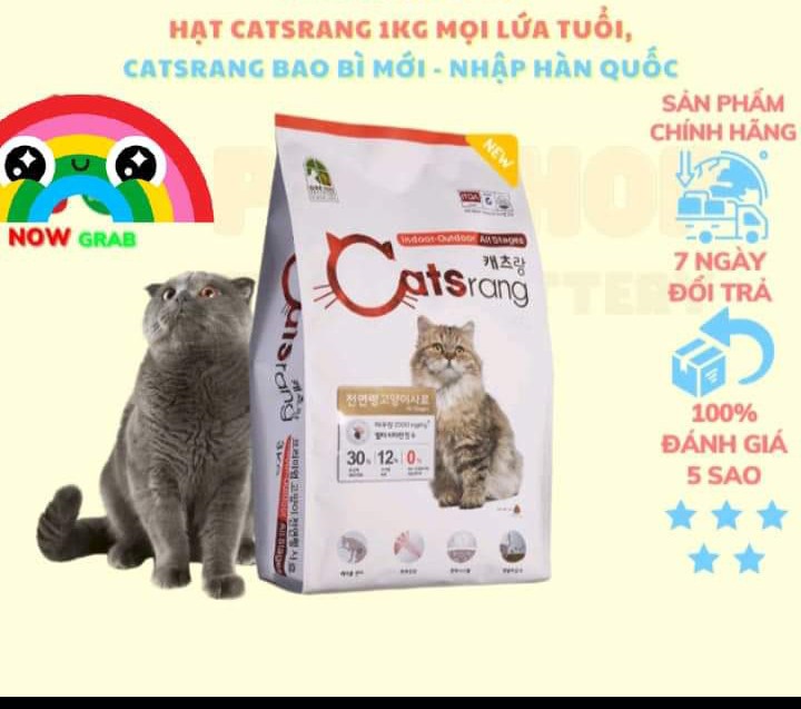 Thức ăn cho mèo mọi lứa tuổi CATSRANG 400GR
