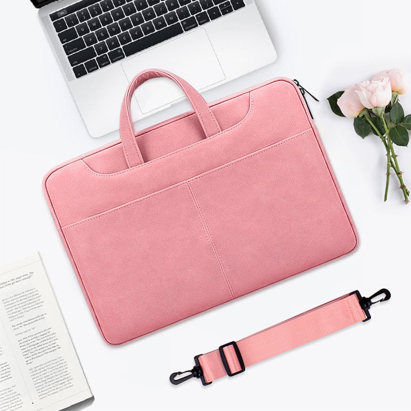 Túi laptop nữ màu hồng GB-TL24-HO