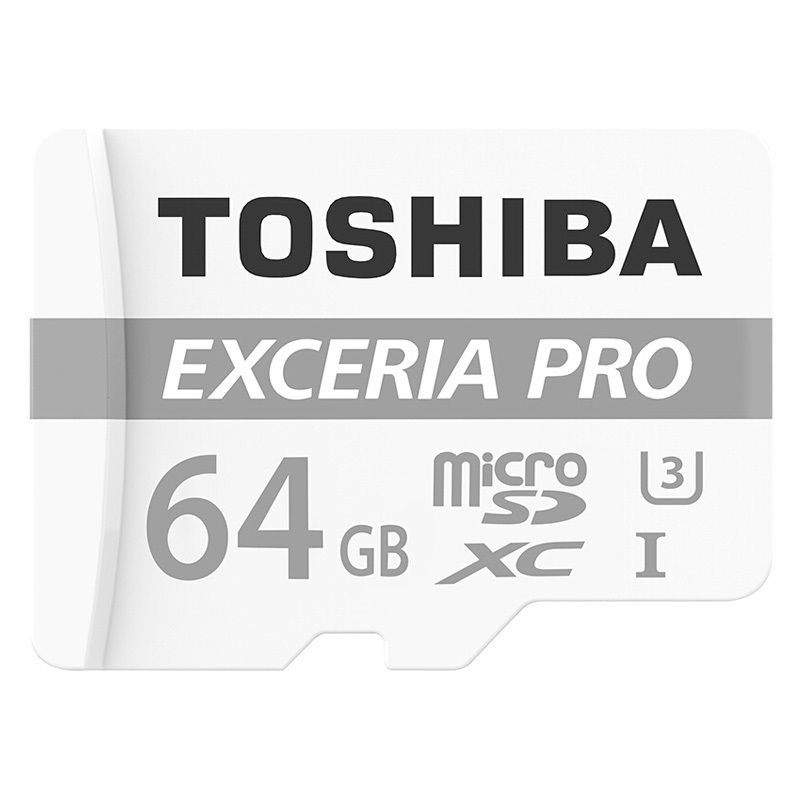 Thẻ nhớ MicroSDXC Toshiba Exceria Pro M401 64GB UHS-I U3 4K 95MB/s (Trắng)