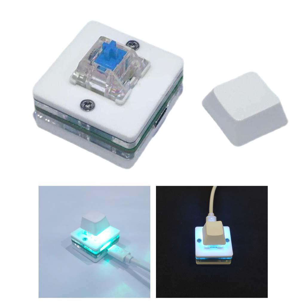 USB Mini 1 Key Keyboard Programmable RGB Mechanical Gaming Keyboard for DIY Gaming