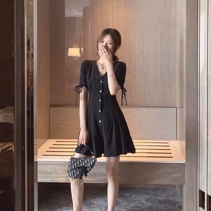 Jumpsuit Trích Ben Ống Rộng