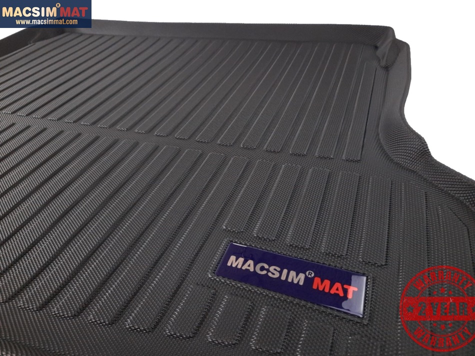 Thảm lót cốp xe ô tô Nissan X trail 2014-2017 nhãn hiệu Macsim chất liệu TPV cao cấp màu đen(088)