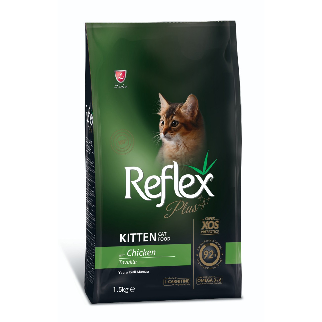 Thức ăn cho mèo Reflex Plus Kitten Food Chicken (1,5kg)