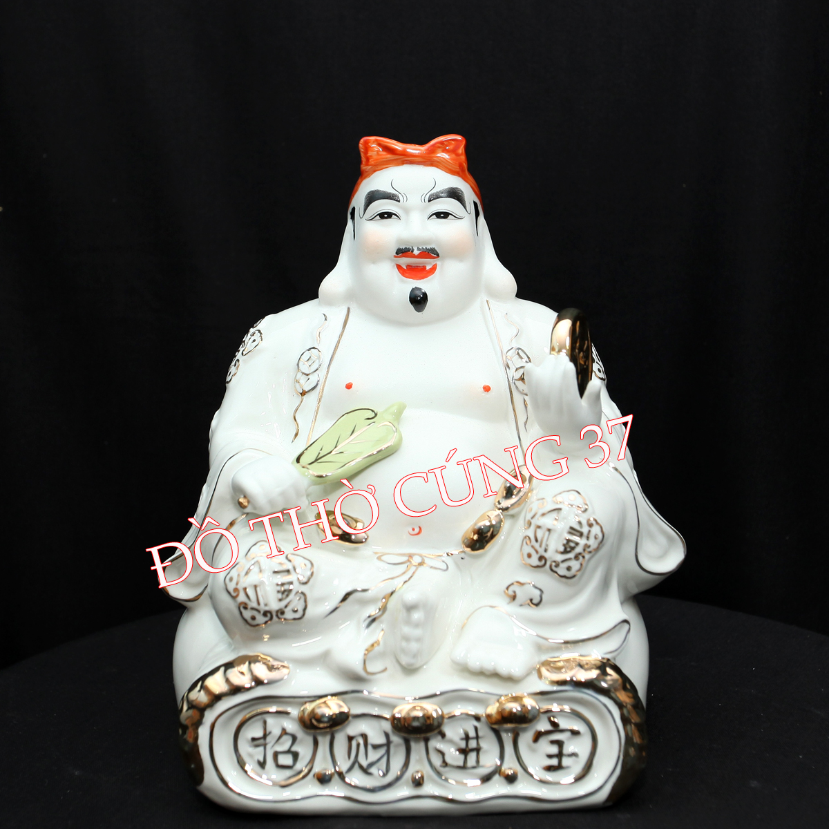 TƯỢNG THẦN TÀI - THỔ ĐỊA - MEN SỨ TRẮNG