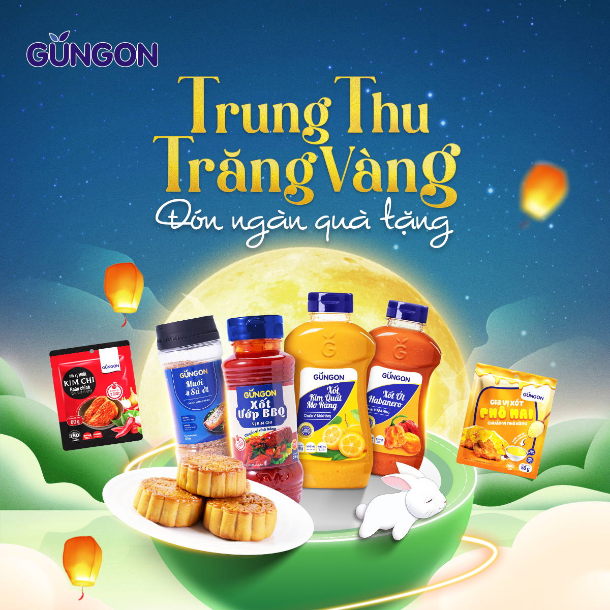 [Gift] Lồng đèn trung thu nhựa 2 mảnh có nhạc hình con vật, hình thú màu ngẫu nhiên