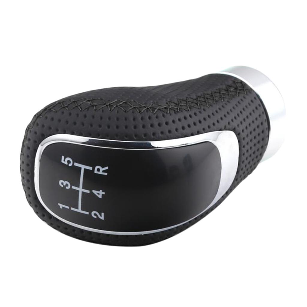 5 Manual Car Gear Shift Knob Stick Shifter Lever Stitching
