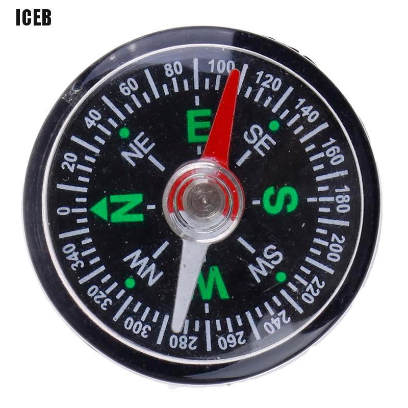 iceb 30mm Mini Compass Camping Hiking Outdoor Travel Navigation Wild Survival Tool
