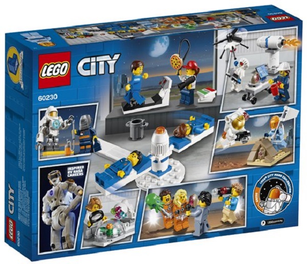 Mô hình đồ chơi lắp ráp LEGO CITY Đội Ngũ Nghiên Cứu Và Phát Triển Không Gian 60230
