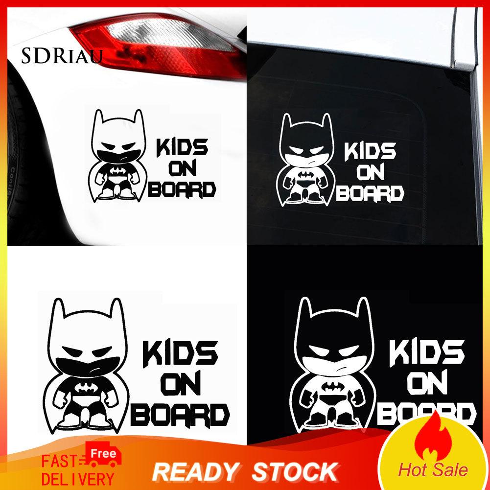 Miếng Dán Trang Trí Xe Hơi Hình Batman