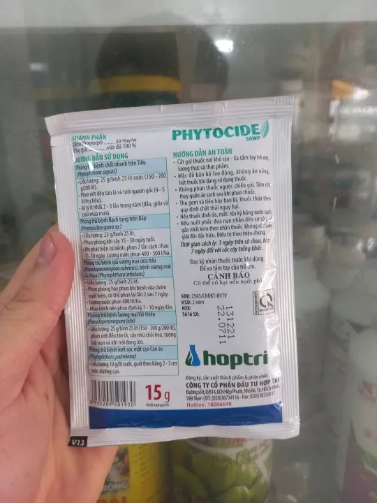 Thuốc trừ nấm bệnh Phytocide 50WP 15g