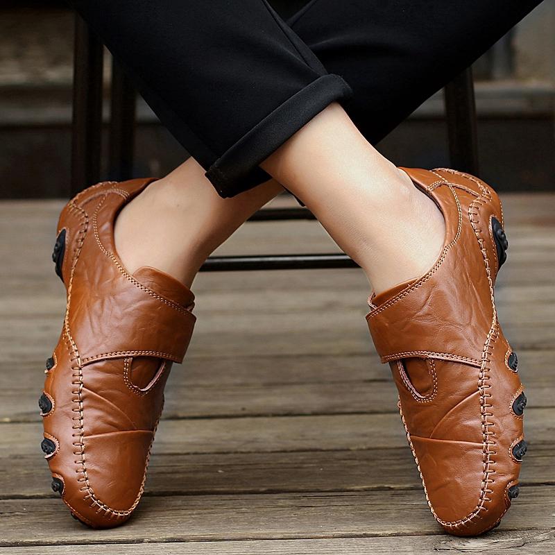 Giày Da Mềm Thời Trang Cho Nam