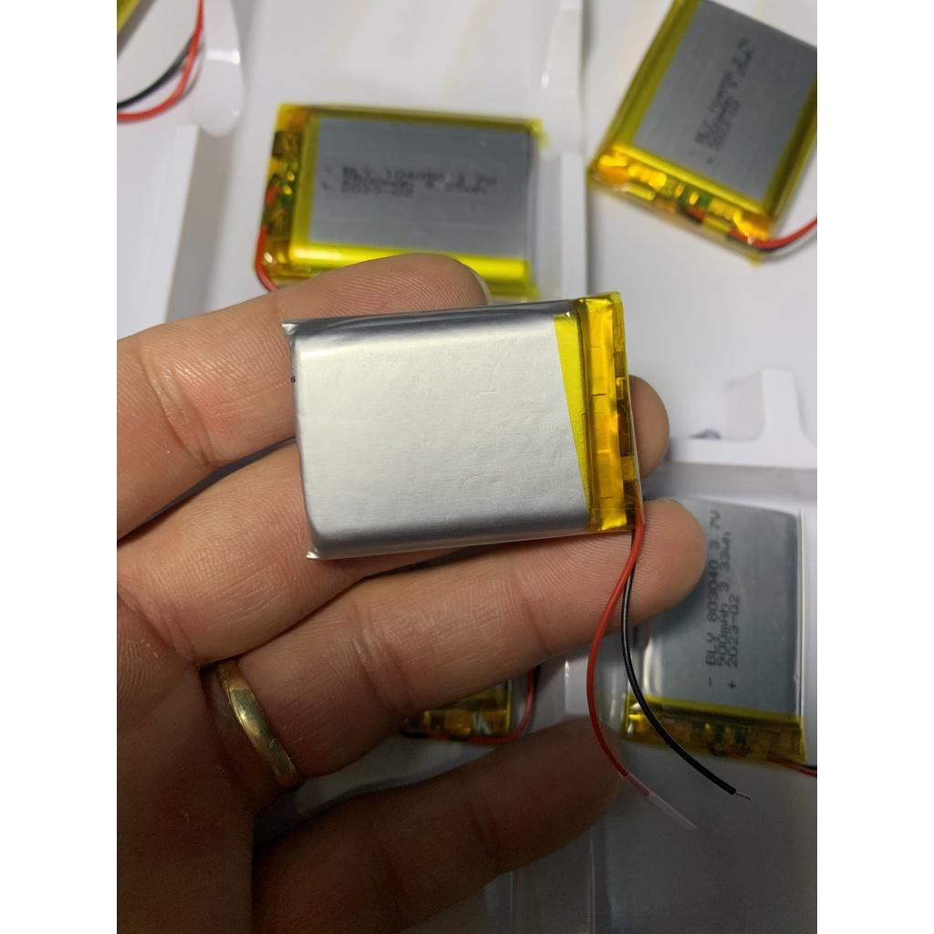 3.7V 900mah 803040 Pin Sạc Lithium Polymer  Cho tai nghe,loa Mp3 MP4 MP5 GPS PSP Bluetooth