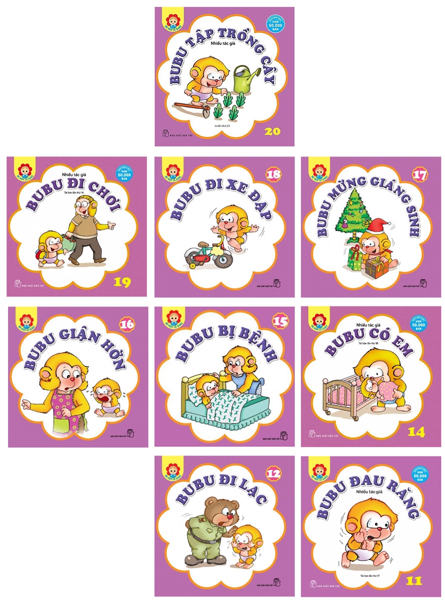Bộ Sách Bubu - Bé Học Lễ Giáo (Trọn Bộ Tập 1 - 60)