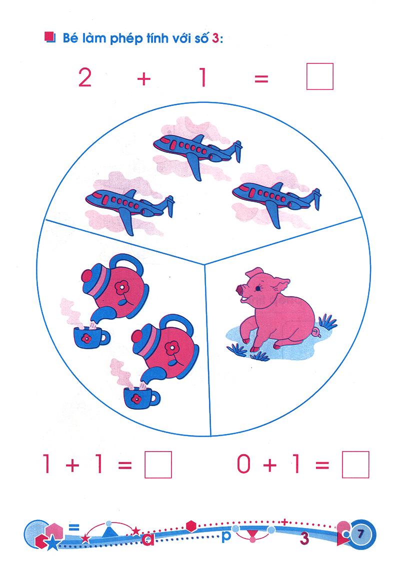 Sách Hành Trang Cho Bé Vào Lớp 1 - Giúp Bé Học Toán