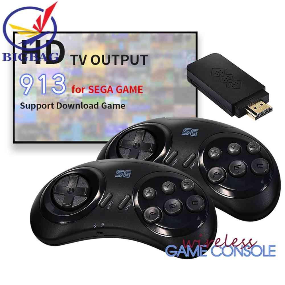 Máy Chơi Game Cầm Tay Y2 Mini TV Video 2 Bộ Điều Khiển Không Dây 913 Trò Chơi Cổ Điển