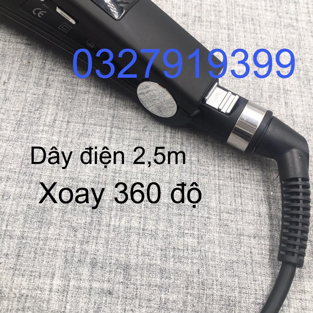 Máy duỗi tóc chuyên nghiệp có màn hình LCD V26