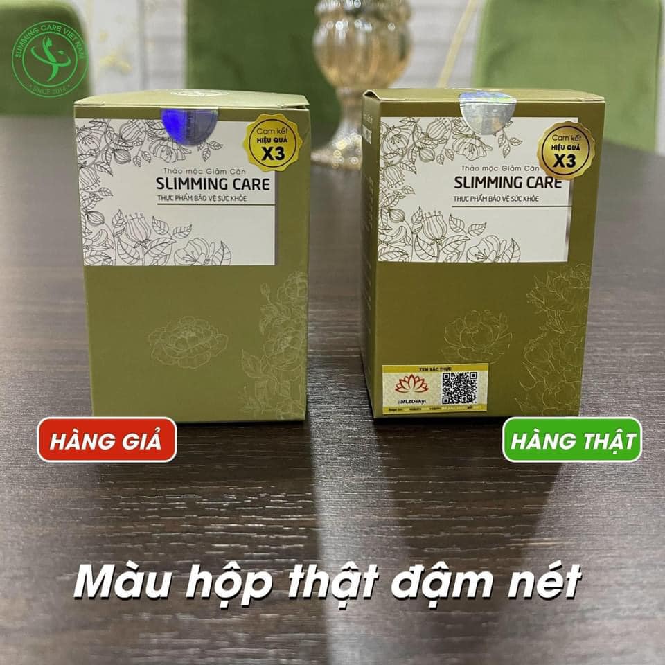 Thực phẩm bảo vệ sức khỏe Thảo mộc Slimming Care (hộp 30 viên , mẫu mới ) có tem check hàng công ty