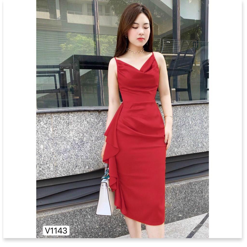 Đầm poly 2 da cực xinh siêu tôn dáng cho các chị em THỜI TRANG MỚI NHẤT HIỆN NAY