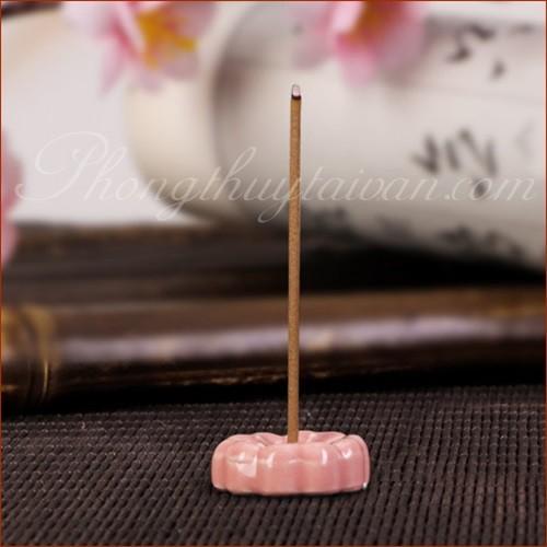 Đế Cắm Nhang Không Tăm sứ Hoa Anh Đào 2.5cm