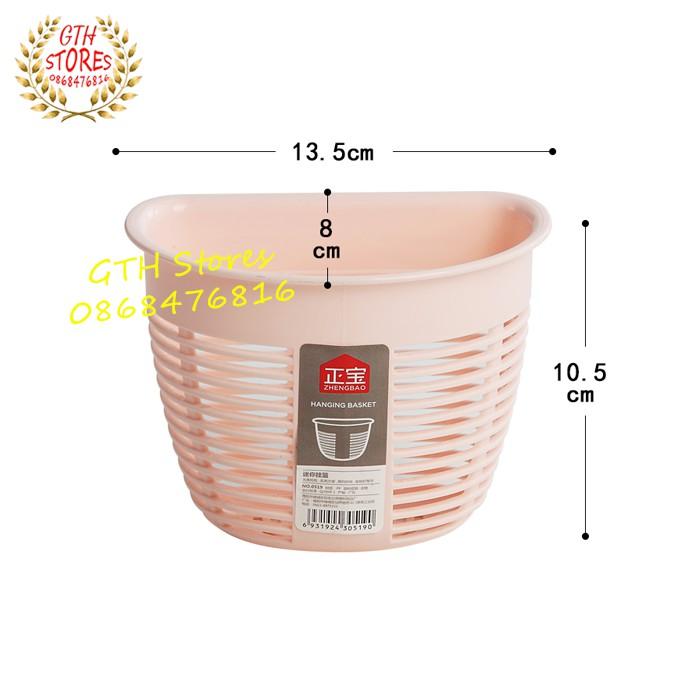 Kệ nhựa treo tường nhà tắm, nhà bếp dán tường chịu lực-GTH Stores