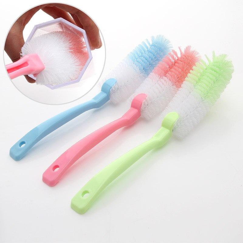 1pc Long-handled Cup Brush Glass Cup Cleaning Brush Kitchen Brush Glass Cleaner