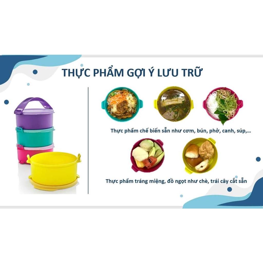 Bộ hộp cơm Small Round Click To Go - Tupperware