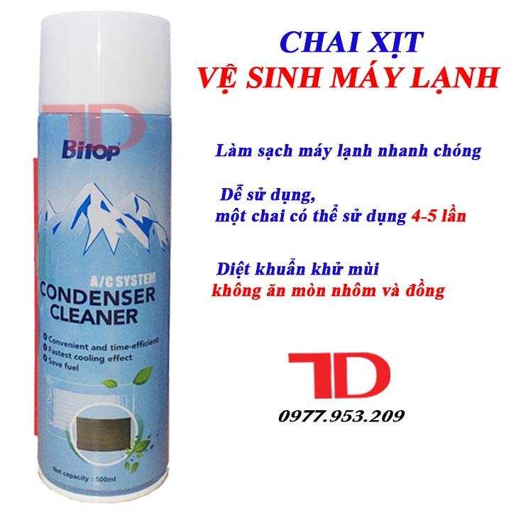 Nước Rửa Dàn Máy Điều Hòa Dạng Nắp Xịt